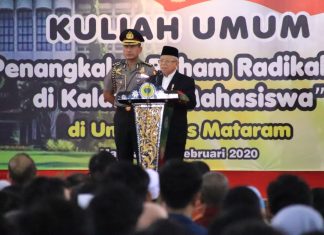 Wapres : Kampus Perbanyak Narasi Toleransi Patriotisme dan Bela Negara