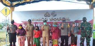 Peduli Covid-19, Alumni Akpol 1991/BD Salurkan Ribuan Paket Sembako