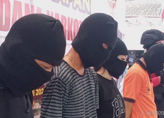 Polisi Kerangkeng Gembong Besar Narkoba Antar Provinsi di Mataram