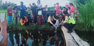 Optimalkan Ketahanan Pangan Warga, Polda NTB dan Polres Lobar Bersinergi Tebar Ikan