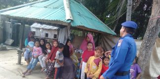 Begini Cara Polisi Airud Lombok Barat Dukung Kampung Sehat