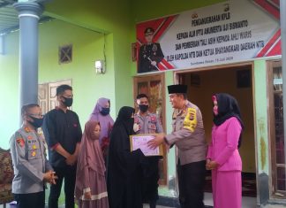 Alhamdulillah, Almarhum Uji Siswanto Dapat Kenaikan Pangkat Luar Biasa