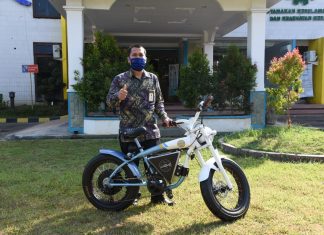 “Matric-B” Ramaikan Sepeda Listrik NTB