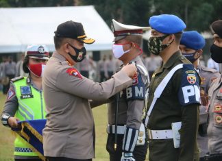 Operasi Gatarin 2020, Kapolda Ingatkan Pasukan Utamakan Sikap Humanis dan Persuasif