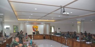 Disiplinkan Masyarakat, Pangdam Gelar Webinar dengan Gugus Tugas Covid 19 Bali dan Nusra