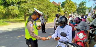 29 Pengendara Motor Dapat “Surat Cinta” dari Polisi