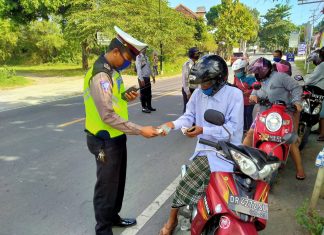 29 Pengendara Motor Dapat “Surat Cinta” dari Polisi