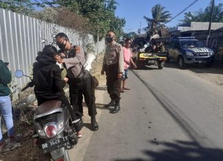 Antisipasi 3C, Polsek Kuta Gelar Patroli