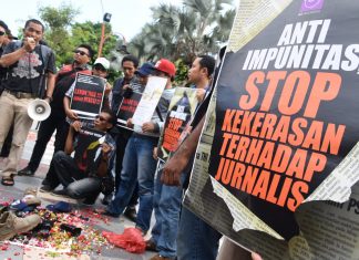 Jadi Tersangka Penganiaya Wartawan, Kadus Karang Bedil Ditahan