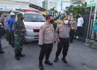 Polresta Mataram Gagalkan Pengambilan Paksa Jenazah CoViD-19