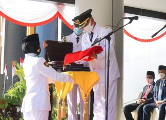 Upacara Peringatan HUT RI ke-75 Tingkat Kabupaten Lombok Timur