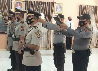 Wajah Baru Kapolsek Gunungsari dan Kapolsek Pagutan