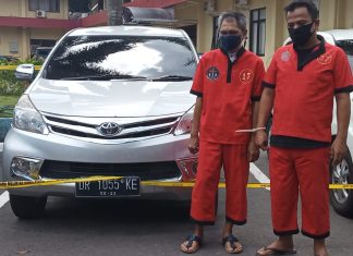 Demi Tokek, Mobil Sewaan Digadai