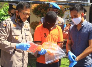 Ribut, pacar Dibunuh dan Digantung