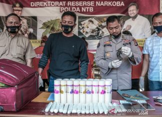 Penyelundup 2 Kilogram Sabu Dari Medan Ke NTB Mengidap Gangguan Penglihatan