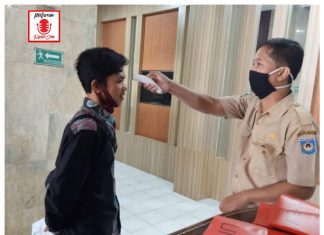 Mataram Menerapkan Sistem Satu Pintu Tekan Klaster COVID-19 Perkantoran