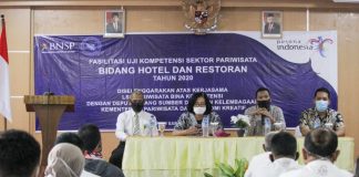 Uji Kompetensi Pekerja Pariwisata Lombok Barat