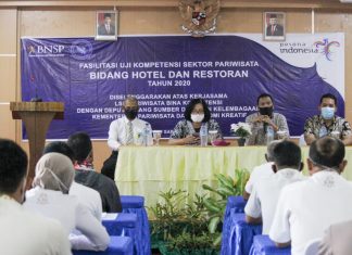Uji Kompetensi Pekerja Pariwisata Lombok Barat
