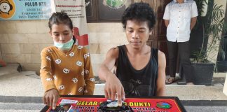 Polda NTB Tangkap Dua Pengedar Sabu