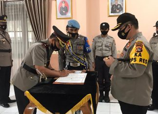 Tiga Jabatan di Polresta Mataram Berganti