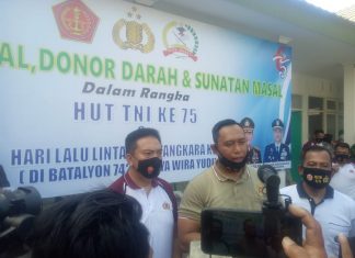 Sambut HUT ke 75, TNI Gelar Baksos