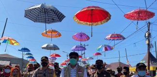 Gubernur : Kampung Sehat Tekan Covid 19