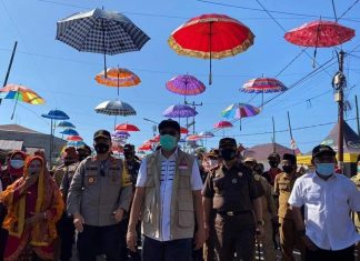 Gubernur : Kampung Sehat Tekan Covid 19