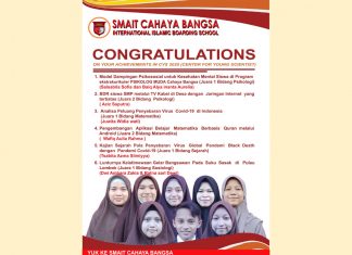 SMAIT Cahaya Bangsa Lenek Berprestasi Meski Pandemi