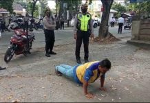 Jajaran Polresta Mataram Gelar Operasi Penegakan Perda