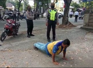 Jajaran Polresta Mataram Gelar Operasi Penegakan Perda