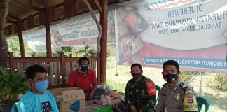 Warga Sekongkang Diminta Pakai Masker