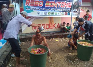 Rebo Bontong, Tradisi Penolak Bala