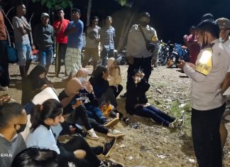 Polsek Alas Evakuasi 15 Pengunjung Air Terjun Agal