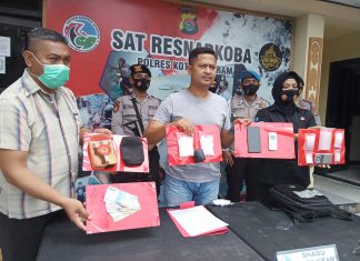 Polres Mataram Amankan Pengedar Sabu