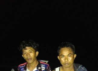 Perahu Terbalik, Dua Nelayan Selamat