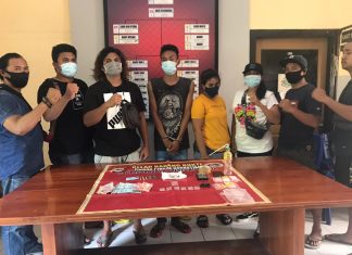 Lagi Nyabu, di Bawa ke Kantor Polisi