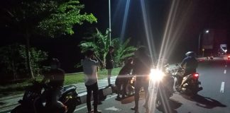 Polisi Datang, Balap Liar Bubar