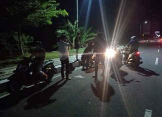 Polisi Datang, Balap Liar Bubar
