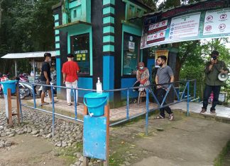 Terapkan Prokes, Taman Wisata Aiq Bukak Ramai Dikunjungi Wisatawan
