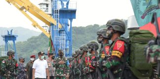 400 Prajurit Batalyon Infanteri SWY Siap Amankan Perbatasan Indonesia-Timor Leste