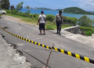 Jalan Amblas, Jalur TWA Gunung Tunak di Tutup Sementara