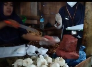 Amankan Produk Pangan Berbahaya, BBPOM Mataram Sidak 10 Pasar Rakyat di Lombok