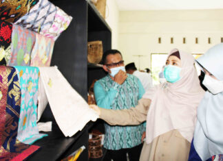 Galery Kampoeng UMKM Upaya Rebut Pasar MotoGP