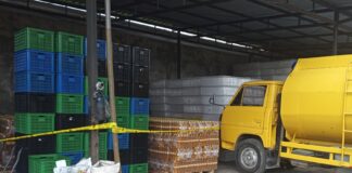 Belum Miliki Izin, Gudang Minyak Goreng Kemasan di Police Line