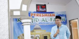 Masjid Bantuan Pasca Gempa Diresmikan Gubernur NTB