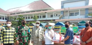 Lancar, Distribusi Bantuan Banjir Bima