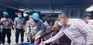 Dikenakan Pasal Tipiring, 4652 Botol Miras Dimusnahkan