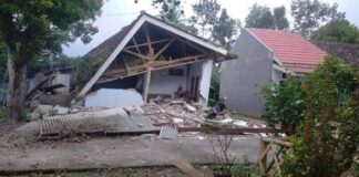 Malang Jatim Diguncang Gempa 6,1 SR