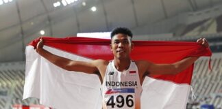 Lalu Zohri Peringkat 7 Final Uji Coba Olympiade Tokyo