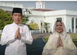 Rayakan Idul Fitri, Presiden Jokowi Berharap Indonesia Segera Bangkit dari Pandemi